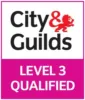 City & Guilds Level 3 Qualified badge